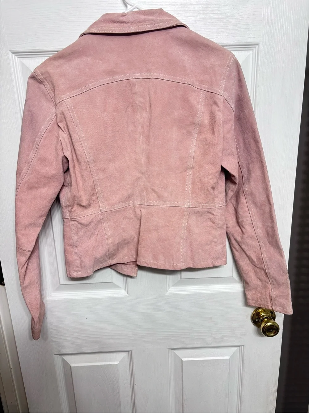 Wilsons Leather jacket. small Pink Suede Jacket - Women's